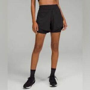 lululemon athletica Black Women's 2 in 1 Shorts